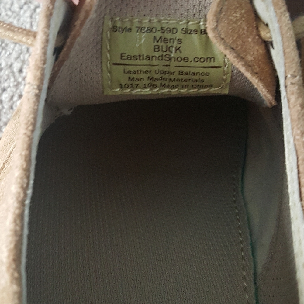 Great condition Eastland suede men's shoes. - Picture 6 of 8